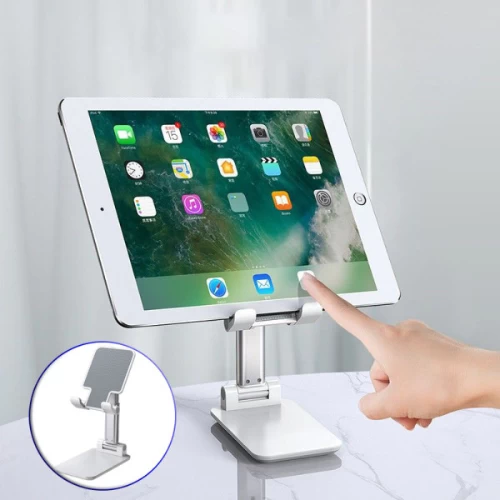 Adjustable Mobile Phone Desktop Holder, Foldable Tablet Cell Phone Stand
