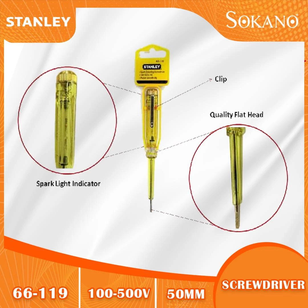 Stanley Spark Detecting Screwdriver 66-119