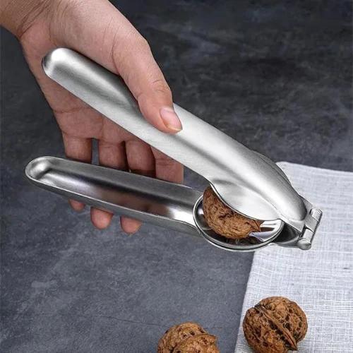 Stainless Steel Chestnut Peeler Machine Opening Walnut Tongs Kitchen Gadgets Acc