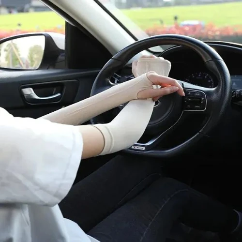 Colorful Arm Sleeves Hand Protection Waterproof Spandex All Season Fit Arm Sleev