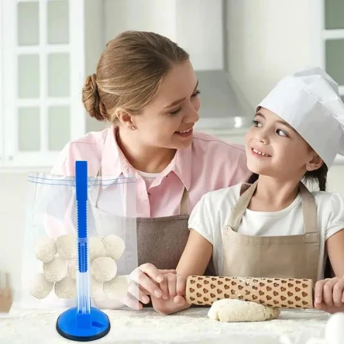 Adjustable Non-Slip Baggy Holder Hand Free Plastic Freezer Bag Kitchen Gadget Fo