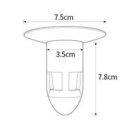 Premium Design Bathroom Shower Floor Drain Plug Hair Catcher Floor Strainer Drai