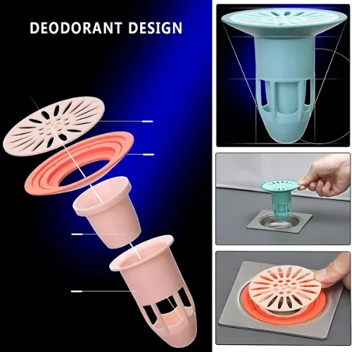 Premium Design Bathroom Shower Floor Drain Plug Hair Catcher Floor Strainer Drai