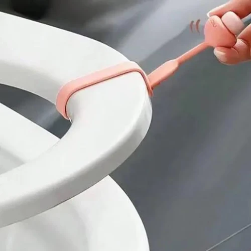 3Pcs Toilet Seat Lid Lifter Silicone Bathroom Avoid Touching Toilet Seat Lid Cov