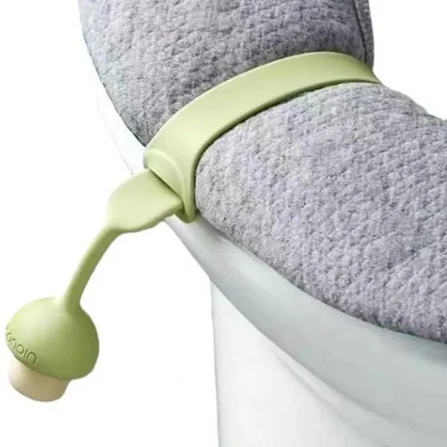 3Pcs Toilet Seat Lid Lifter Silicone Bathroom Avoid Touching Toilet Seat Lid Cov