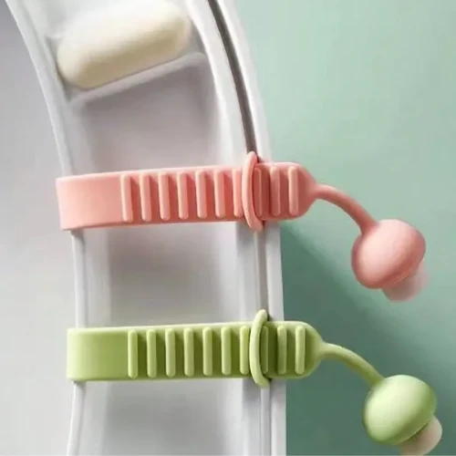 3Pcs Toilet Seat Lid Lifter Silicone Bathroom Avoid Touching Toilet Seat Lid Cov