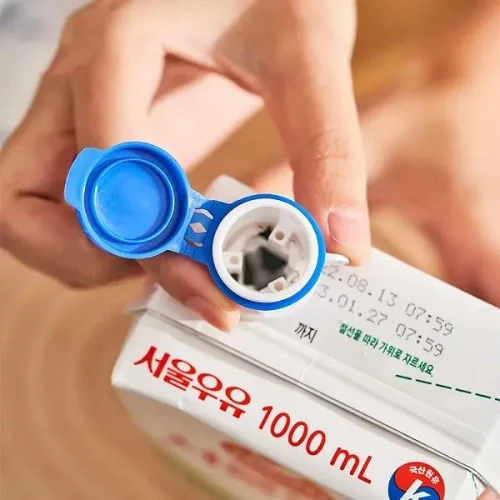 Premium Quality Drink Shifter Caps Silicone Milk Pourer Bottle Divider Kitchen A