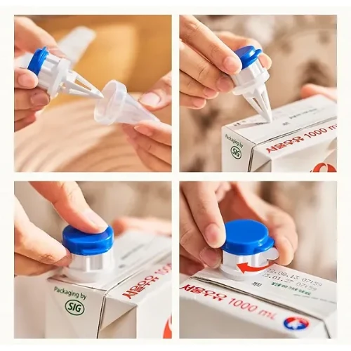 Premium Quality Drink Shifter Caps Silicone Milk Pourer Bottle Divider Kitchen A