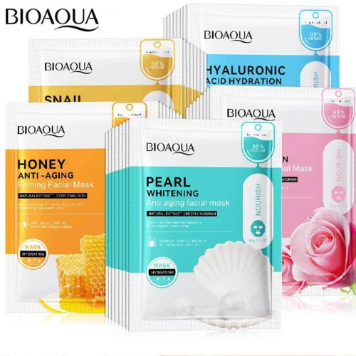 Snail Anti Wrinkle Nourishing Facial Mask Anti-aging Skincare Moisturizing Skin