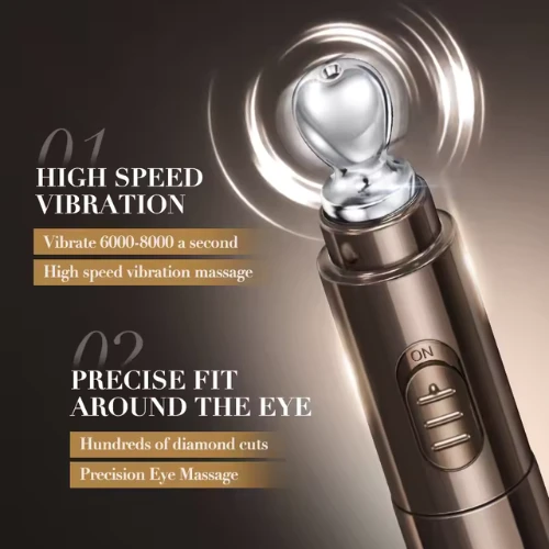 Eyes Care Cream With Massager Anti-wrinkle Dark Circle Removal Retinol Fade Mois