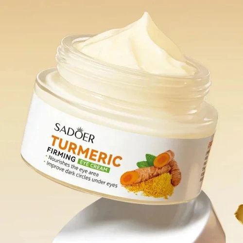 Turmeric Firming Eye Moisturizer Whitening Cream Dark Circles Remover Tightening