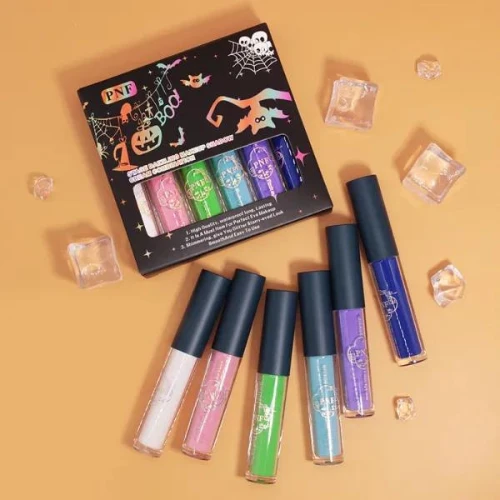 Set Of 6 Pieces Long Lasting Waterproof Liquid Eyeshadow, Women Eye Beauty Liner