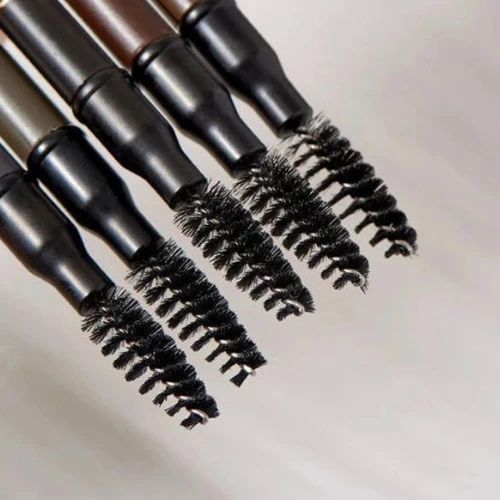 Water Resistant 2 In 1 Eyebrow Enhancer Full Coverage Non-Fading Eyebrow Pencil