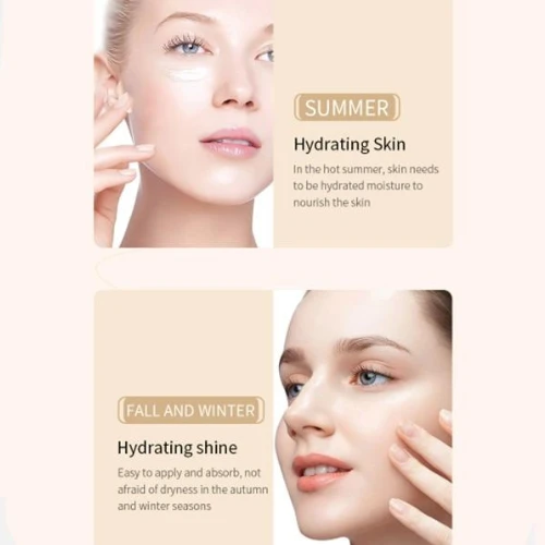 Rice Raw Pulp Whitening Cream Anti Aging Moisturizer Shrink Pores Non Sticky Nou