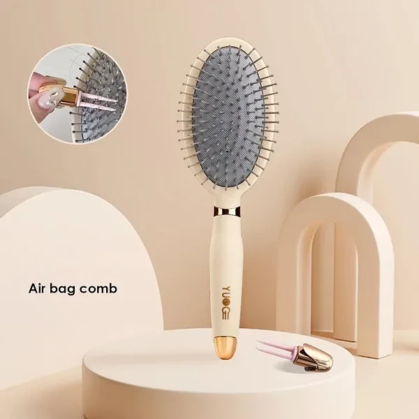 Portable Head Massage Long Handle Hair Brush Space Adjustable Premium Quality Wi