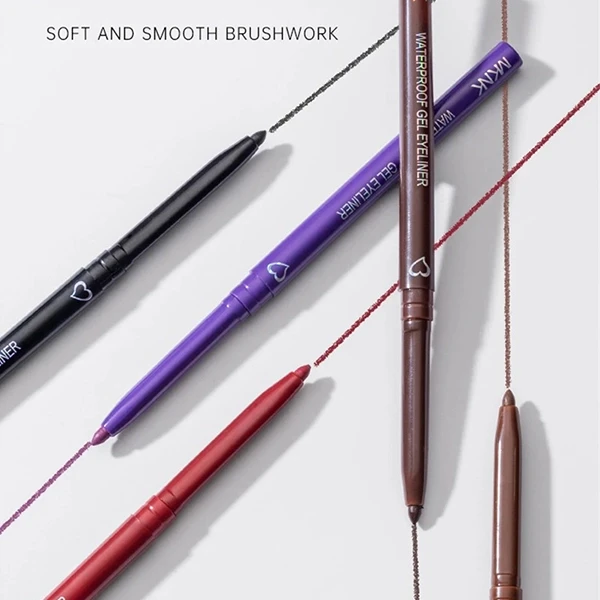 Water Resistant Easy Wearing High Pigmented Quick-Drying Matte Finish Gel Eyelin