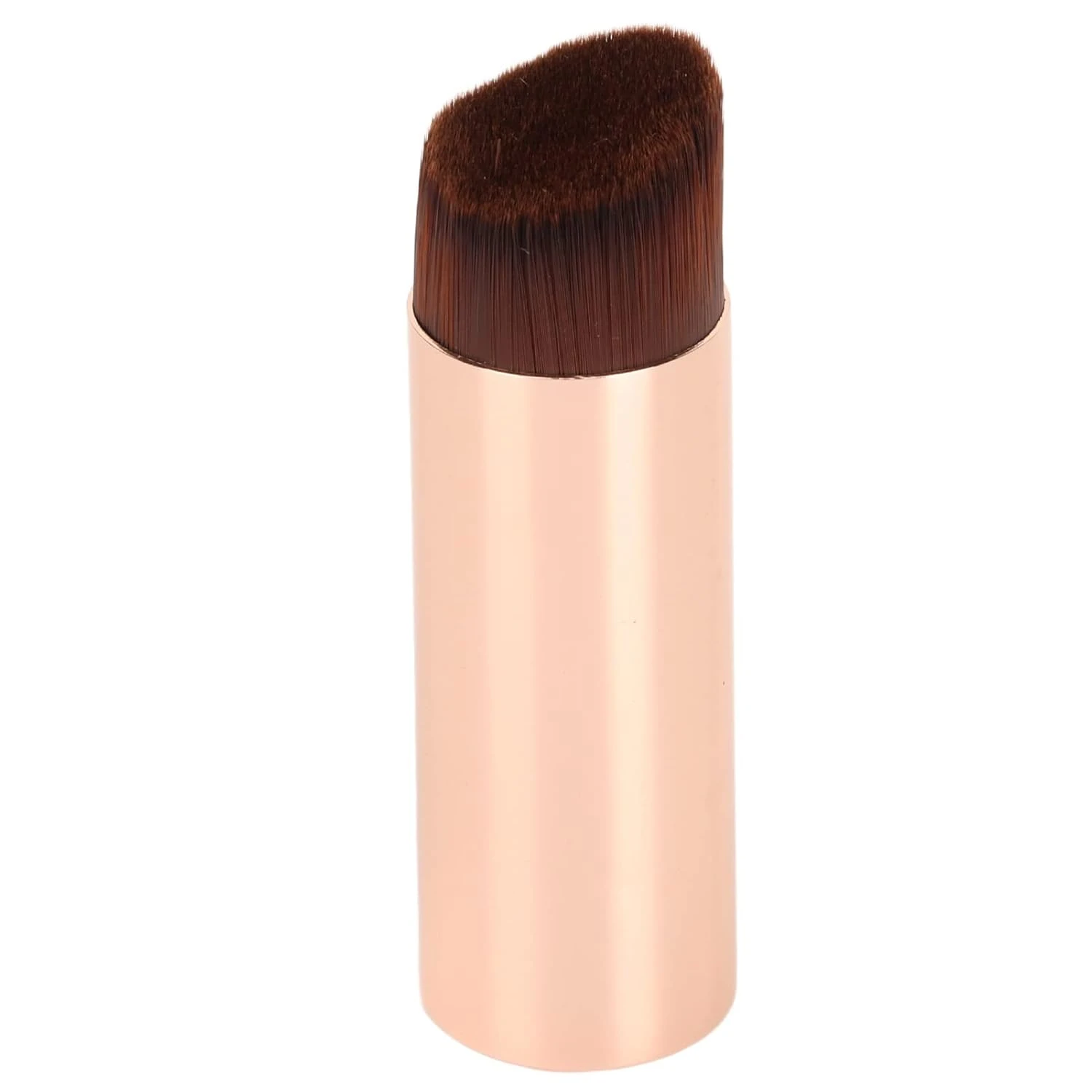 Portable Flat Oblique Head Makeup Brush - Blending Beauty Tool