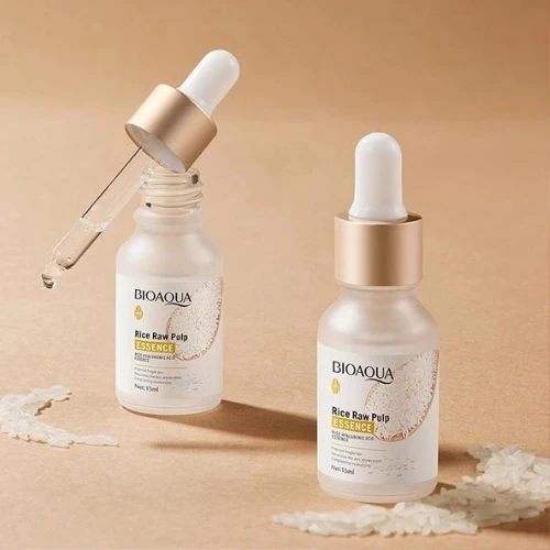 Skin Nourishing Rice Raw Pulp Essence Facial Serums Pores Moisturizing Face Impr