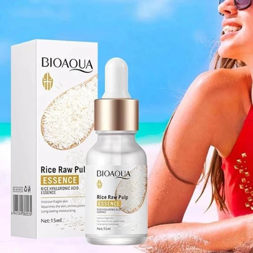 Skin Nourishing Rice Raw Pulp Essence Facial Serums Pores Moisturizing Face Impr
