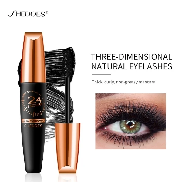 Waterproof Eyelashes Curling Eye Enhancement Fast Drying Mascara For Women