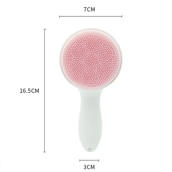 Blue Silicone Facial Massager Brush - Deep Cleaning & Makeup Removal (Women)