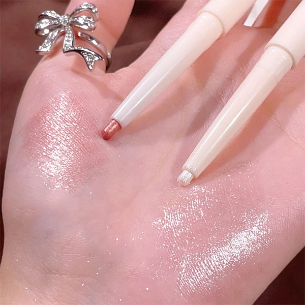 1PC Shiny Gloss Liquid Eye Shadow Facial Makeup Women Glittery Highlighter Eyesh