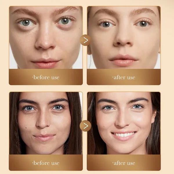 Sadoer Naturally Good Skin Tri-color Concealer Sadoer Palette Waterproof Foundat