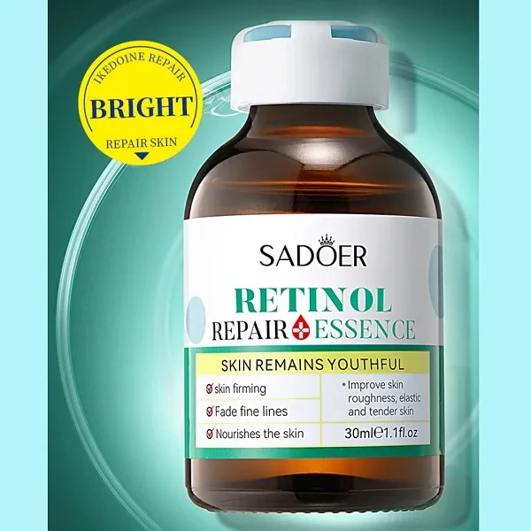 Sadoer Retinol Skin Repair Acne Revitalizing Face Serum For Women And Girl 30ml