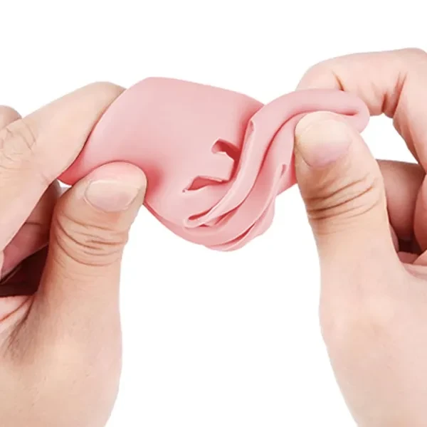 Green Silicone Portable Makeup Sponge Holder Travel Cosmetic Face Blender Egg Ho