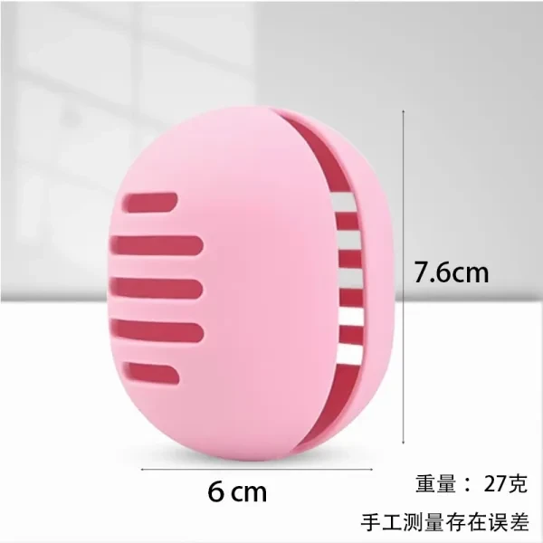Green Silicone Portable Makeup Sponge Holder Travel Cosmetic Face Blender Egg Ho