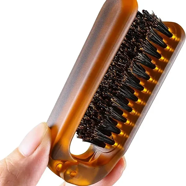 Portable Travel Mirror Small Detangling Hair Styling Brush Hair Accessories Fold