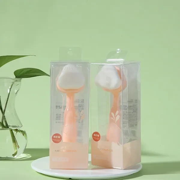 Unisex Face Cleansing Brush for Deep Cleaning - Pink.