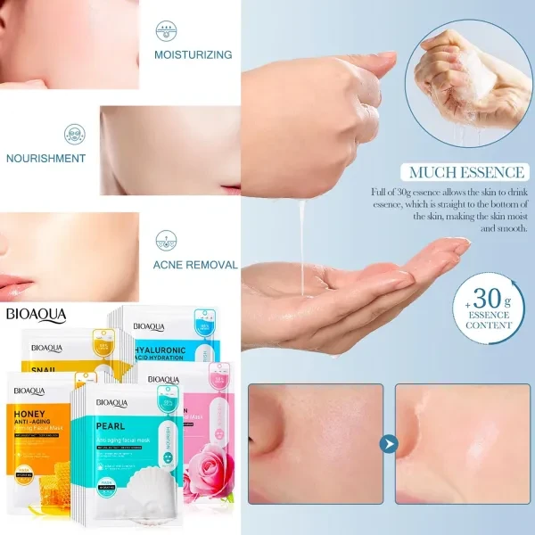 Honey Natural Extraction Deeply Moisturizing Mask Anti-Aging Skin Care Hydrating