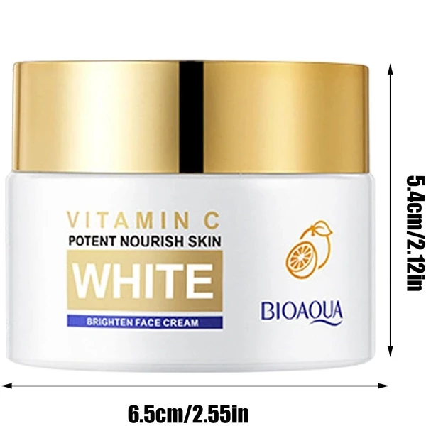 Skin Nourishing Vitamin C Face Brightening Cream Dry Skin Hydrating Whitening Fa