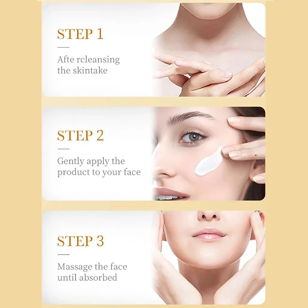 Skin Nourishing Vitamin C Face Brightening Cream Dry Skin Hydrating Whitening Fa