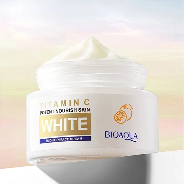 Skin Nourishing Vitamin C Face Brightening Cream Dry Skin Hydrating Whitening Fa
