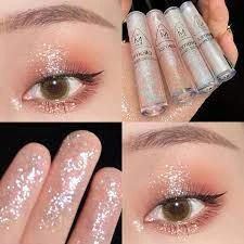 Shimmering Liquid Eyeshadow Women Eye Grooming Water Resistant Long Lasting Glit