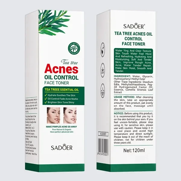 Sadoer Acnes Tea Tree Skin Care Deeping Clean Moisturizes Hydrating Oil Control