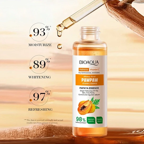 Papaya Vitamin C Skin Nourishing Essence Face Care Pores Moisturizing Face Impro