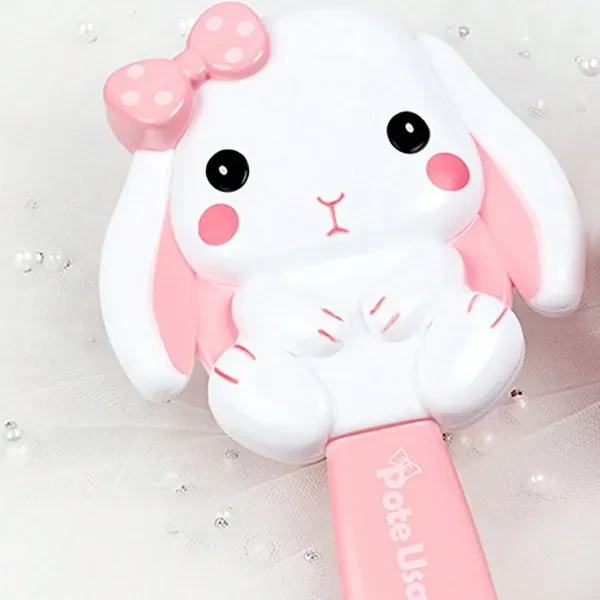 Rabbit Design Girls Hair Styling Brush Air Cushion Baby Hair Brush Soft Bristle