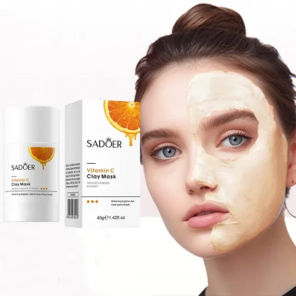 Sadoer Deep Cleansing Mask Moisturizing Restorative Solid-vitamin C For Face Use