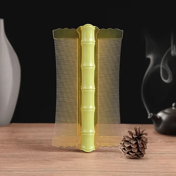 Double-Sided Dense-Toothed Comb Anti-Dandruff Hair Care Tool Lice Grate Comb wri