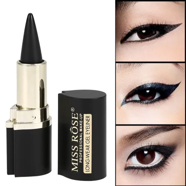 Long Lasting Easy Wearing High Pigmented Quick-Drying Matte Finish Gel Eyeliner