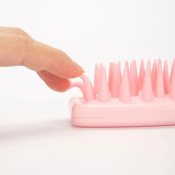 Anti Itch Silicone Scalp Head Massager Brush Head Massaging Shampoo Comb Detangl