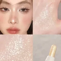 Water Resistant Non-Irritating Facial Makeup Women Glitter Highlighter Eyeshadow