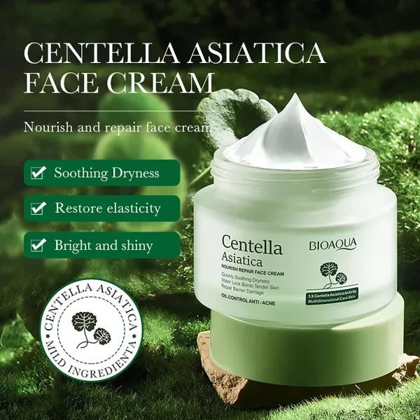 Centella Asiatica Anti-Acne Oil Control Personal Care Nourish Skin Repair Face C