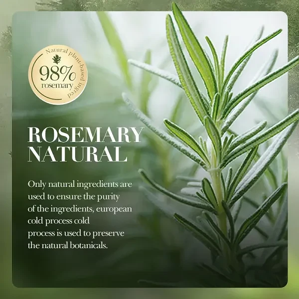 Sadoer Volumizing Anti-dandruff Removal Oil-control Fluffy Rosemary Shampoo Hair