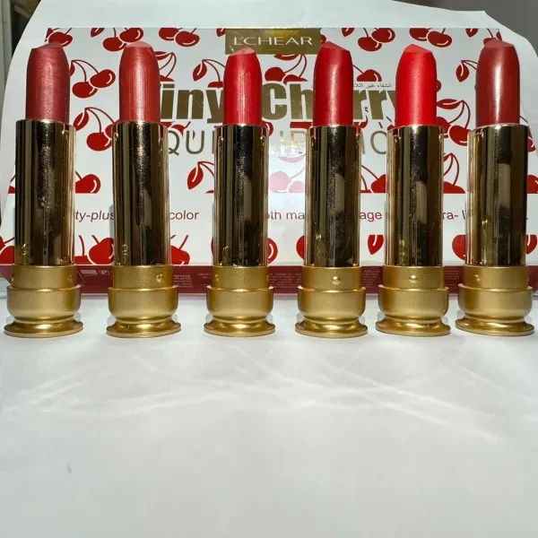 Set Of 6Pcs Moisturizing Full Coverage Oil Free Lipstick Set