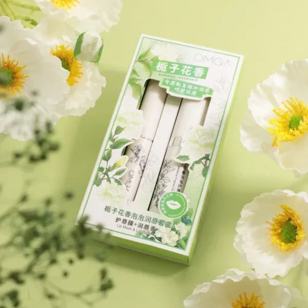 Set Of 2 Pieces Women Lips Beauty Moisturizing Mask Set, Double Moisturizing Lip