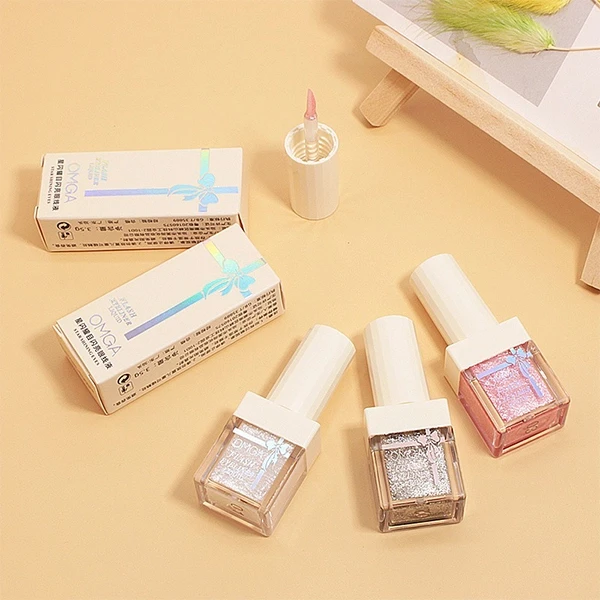 Glitter Brighten Skin Face WaterProof Highlighter Eyeshadow Cosmetics For Ladies